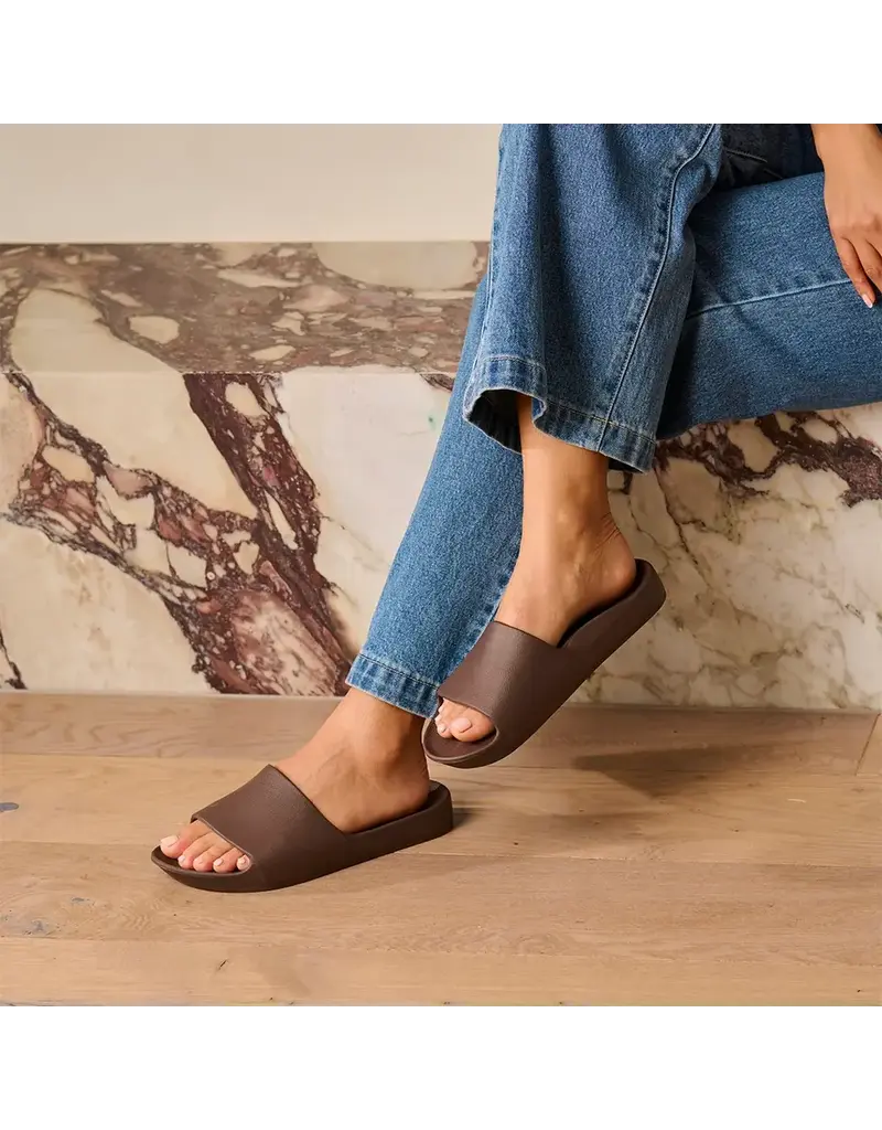 Archies Archies Arch Support Slides Brown