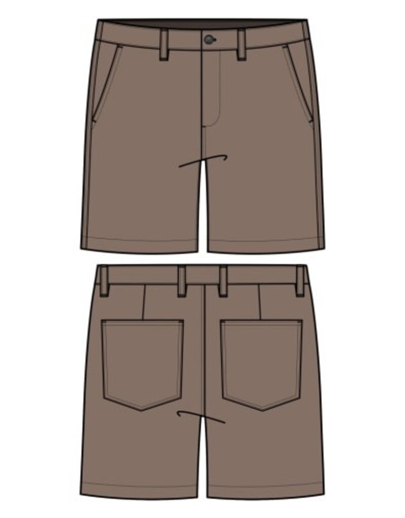 Liverpool Los Angeles Liverpool Men's 8" Short Pine Bark