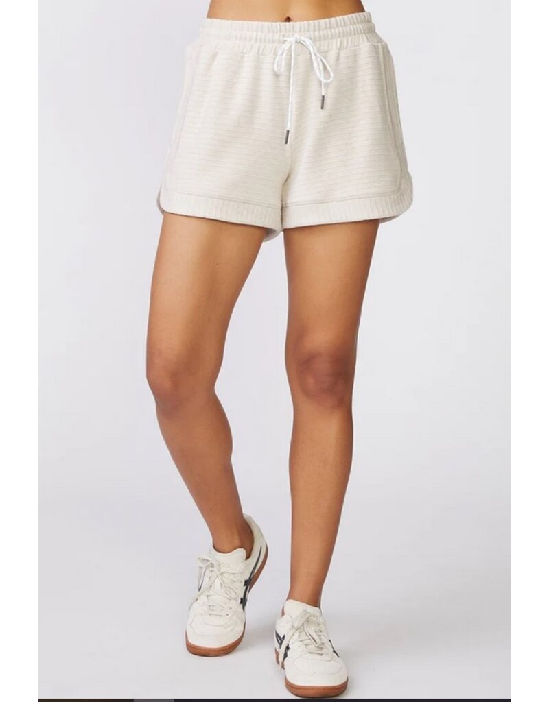 Thrive Societe Thrive Societe Easy Ottoman Short Oatmeal Heather