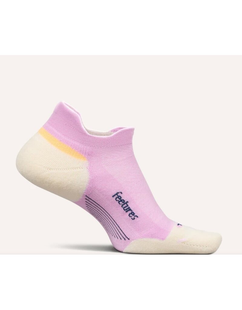 Feetures Feetures Elite Max Cushion Tab Pink Citrus