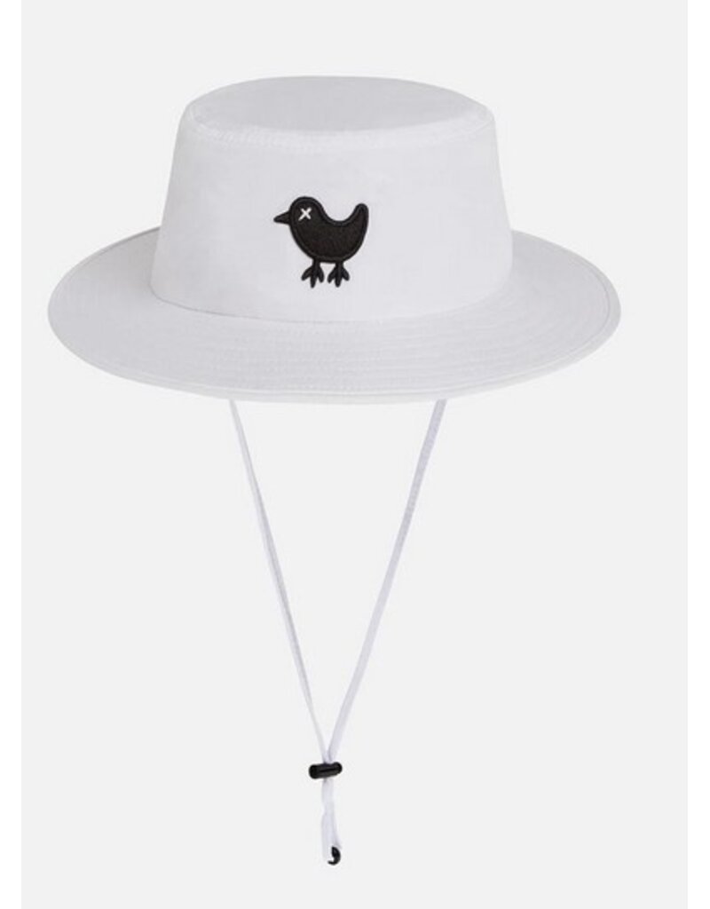 Bad Birdie Bad Birdie Sun Bucket Hat White/Black