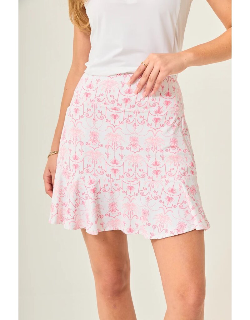 GGblue Flare Ice Skort 17.5 Vintage Palm