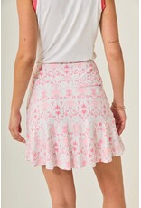 GGblue Flare Ice Skort 17.5 Vintage Palm