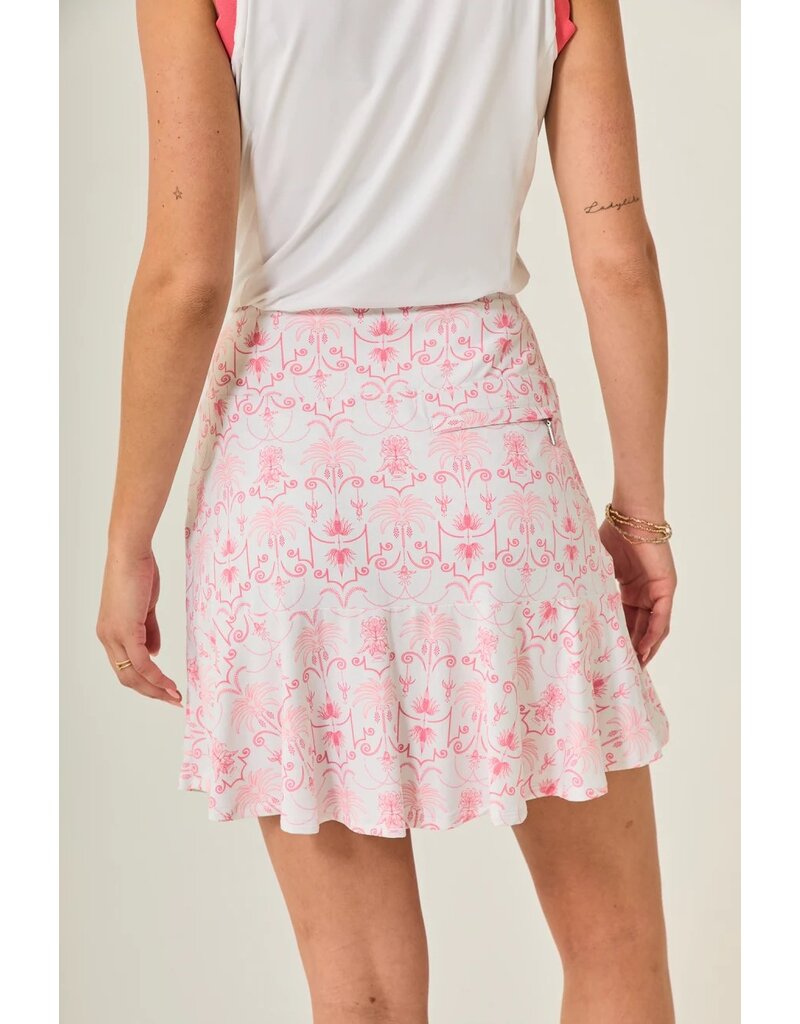 GGblue Flare Ice Skort 17.5 Vintage Palm