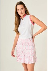 GGblue Flare Ice Skort 17.5 Vintage Palm