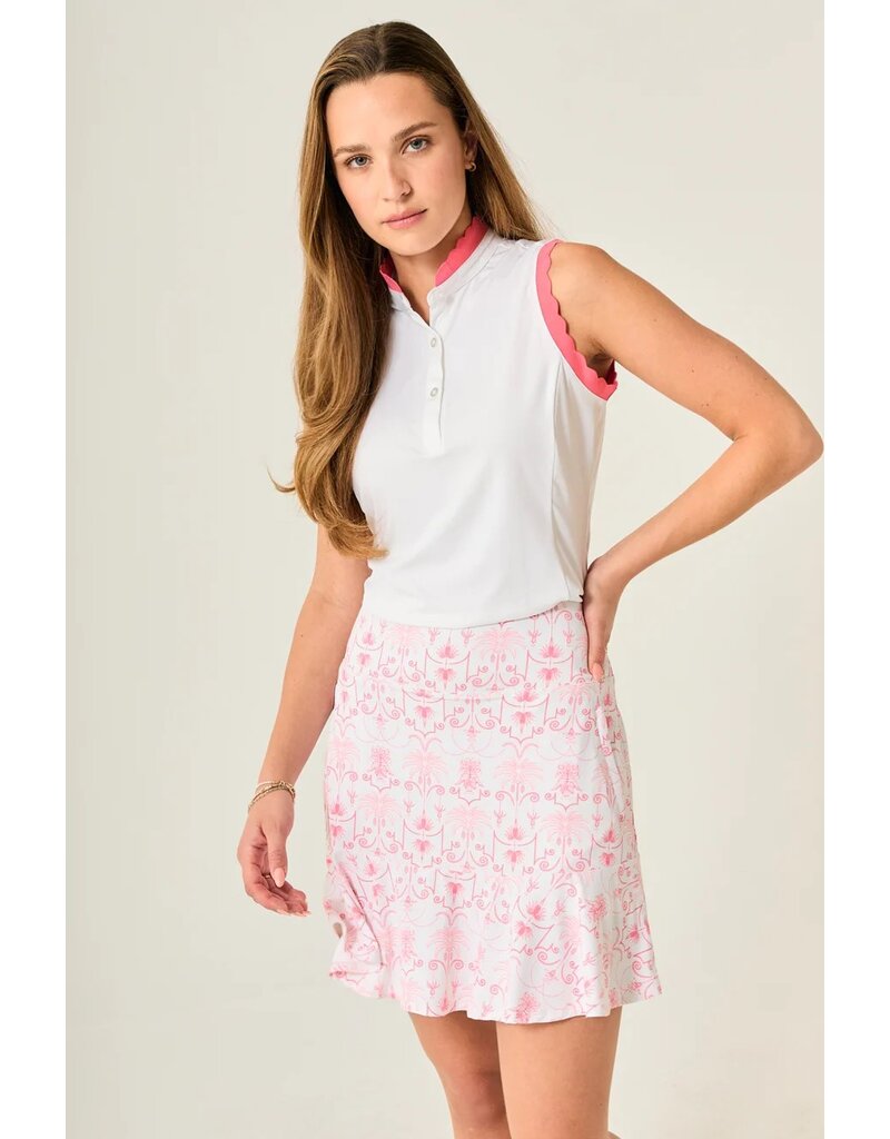 GGblue Flare Ice Skort 17.5 Vintage Palm