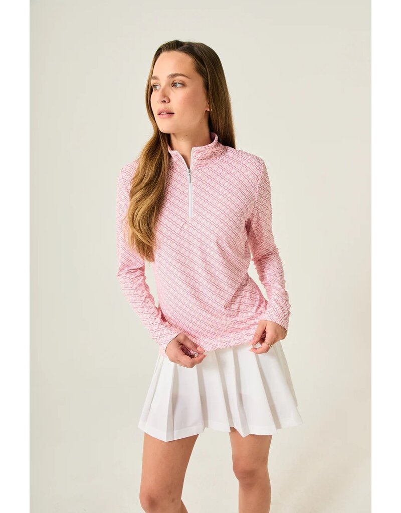 GGblue Georgia LS Mock Deco Blush