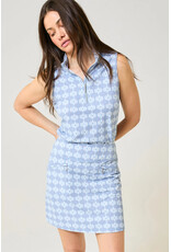 GGblue GGblue Tess Sleeveless Polo Frozen Links