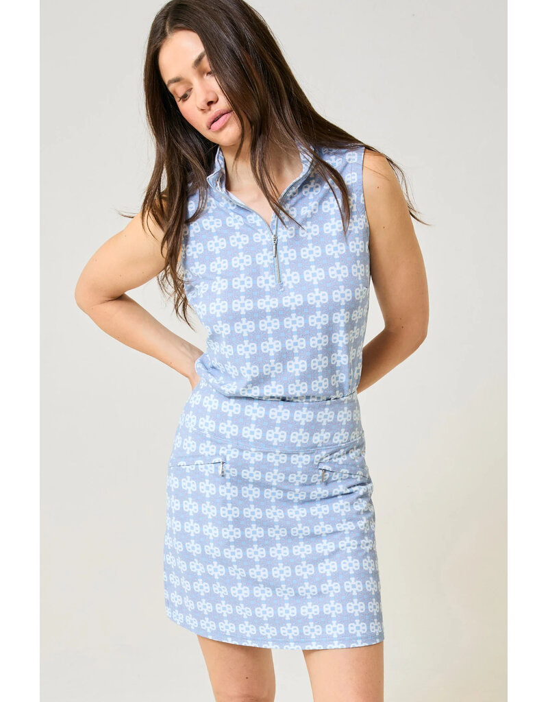 GGblue GGblue Tess Sleeveless Polo Frozen Links