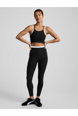 Beyond Yoga Beyond Yoga Spacedye Layered High Waisted Midi Legging Darkest Night
