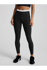 Beyond Yoga Beyond Yoga Spacedye Layered High Waisted Midi Legging Darkest Night