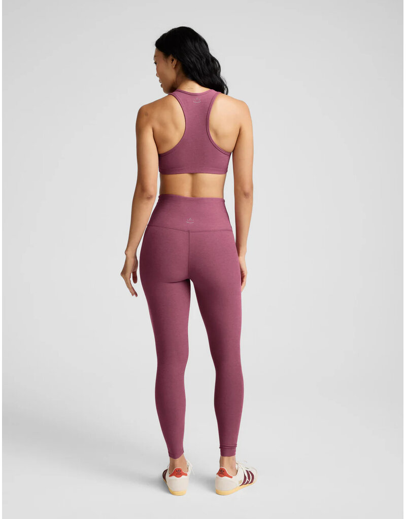 Beyond Yoga Beyond Yoga Spacedye Caught In The Midi High Waist Legging Smooth Mauve Heather