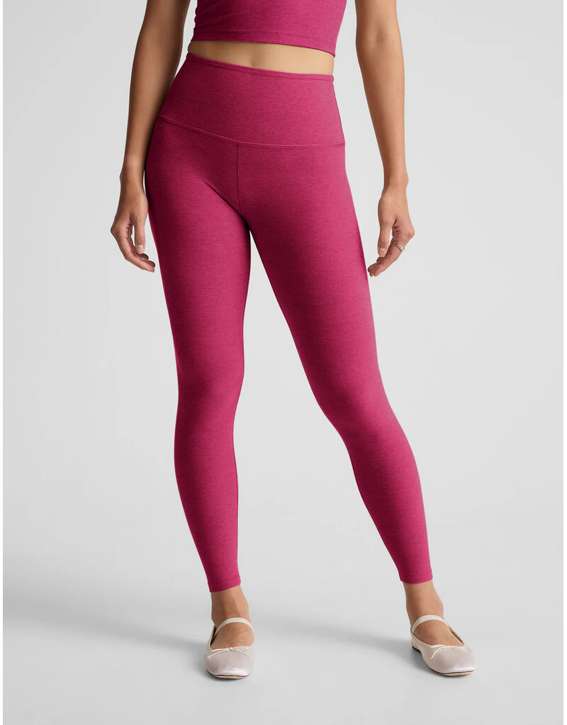 Beyond Yoga Beyond Yoga Spacedye Caught In The Midi Legging Sangria Heather