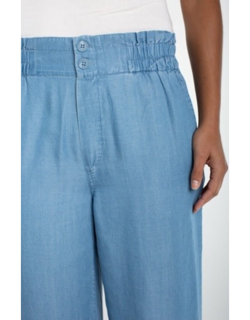 Liverpool Los Angeles Liverpool Cinch Waist Hi-rise Pull On Pant 28in inseam