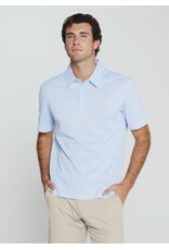 7 Diamonds 7Diamonds Aires Short Sleeve Polo Light Blue