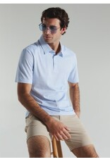 7 Diamonds 7Diamonds Aires Short Sleeve Polo Light Blue