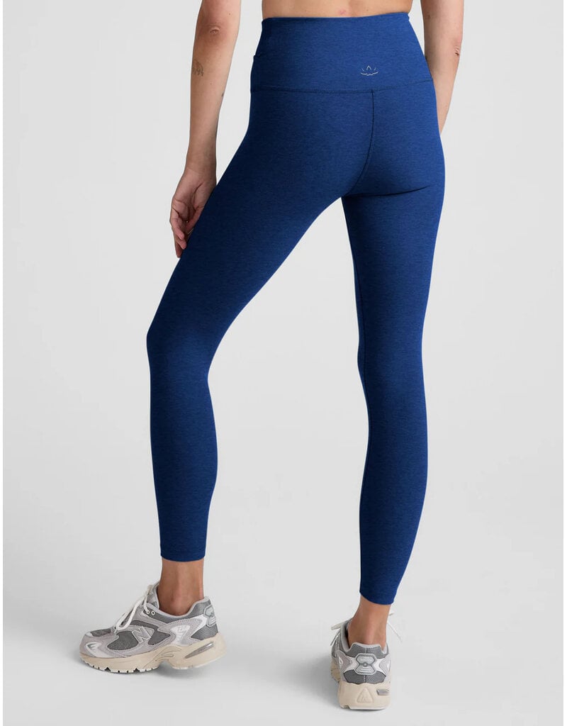 Beyond Yoga Beyond Yoga Spacedye At Your Leisure Midi Legging Marine Blue Heather
