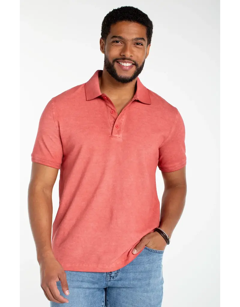 Liverpool Los Angeles Liverpool Novelty Rib Polo Apple