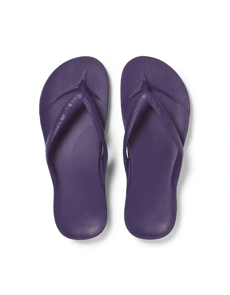 Archies Archies Arch Support Flip Flop Acai Purple