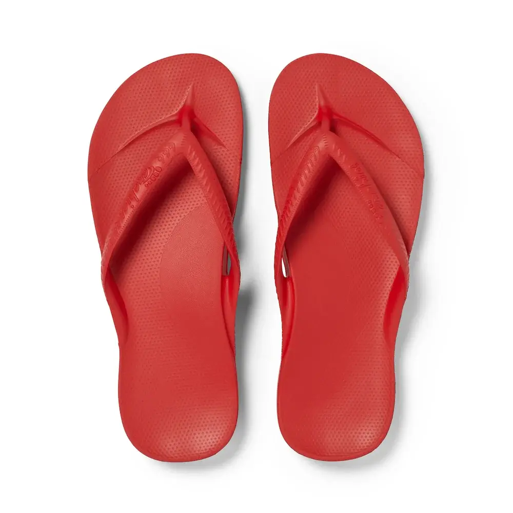 Arch Support Flip Flop Chili Red - Alexandrite Active & Golf  display picture 1