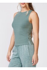 Thrive Societe Thrive Societe Easy Rib Tank Eucaplyptus
