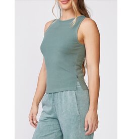 Thrive Societe Thrive Societe Easy Rib Tank Eucaplyptus