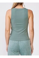 Thrive Societe Thrive Societe Easy Rib Tank Eucalyptus