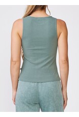 Thrive Societe Thrive Societe Easy Rib Tank Eucaplyptus