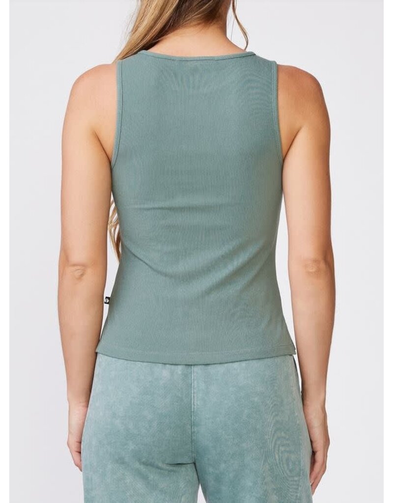 Thrive Societe Thrive Societe Easy Rib Tank Eucaplyptus