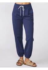 Thrive Societe Thrive Societe Pleat Front Jogger Mood Indigo