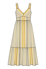 Liverpool Los Angeles Liverpool Sleeveless Midi Dress