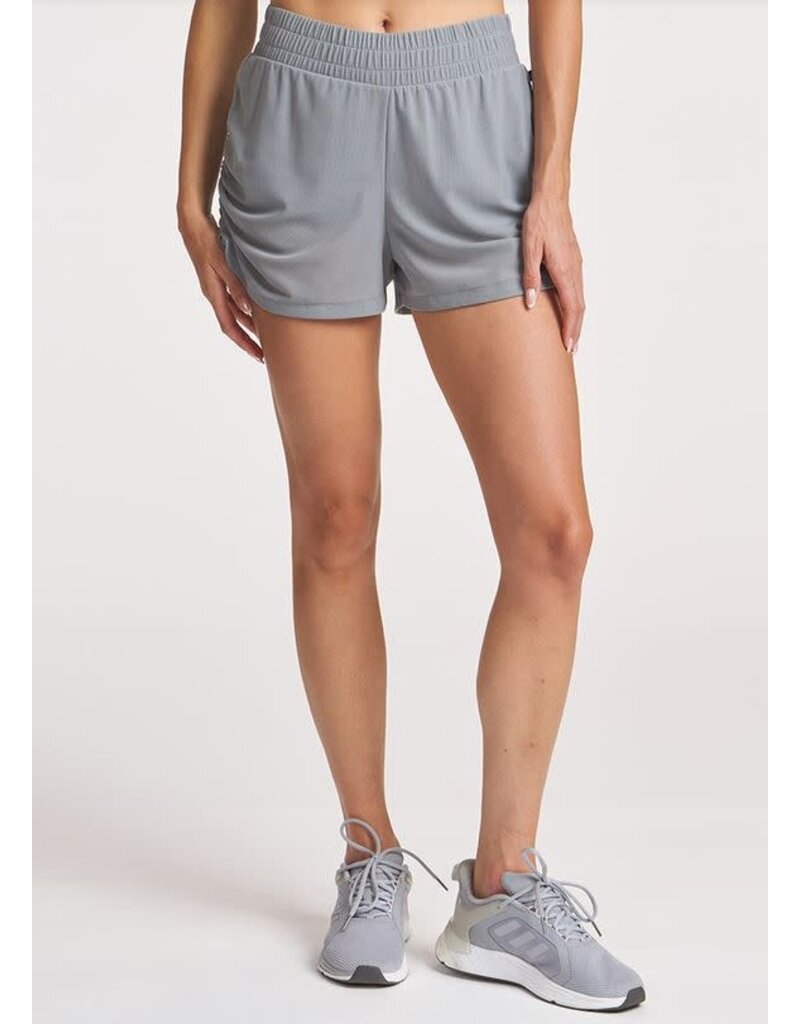 Thrive Societe Thrive Societe Mesh Bungee Short Pebble