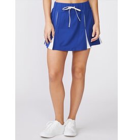 Thrive Societe Thrive Societe Pop Color Pleated Skort Night Sky