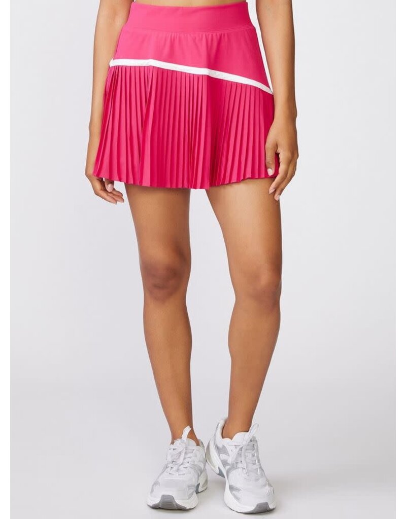 Thrive Societe Thrive Societe Asymmetric Tennis Skort Solar Pink