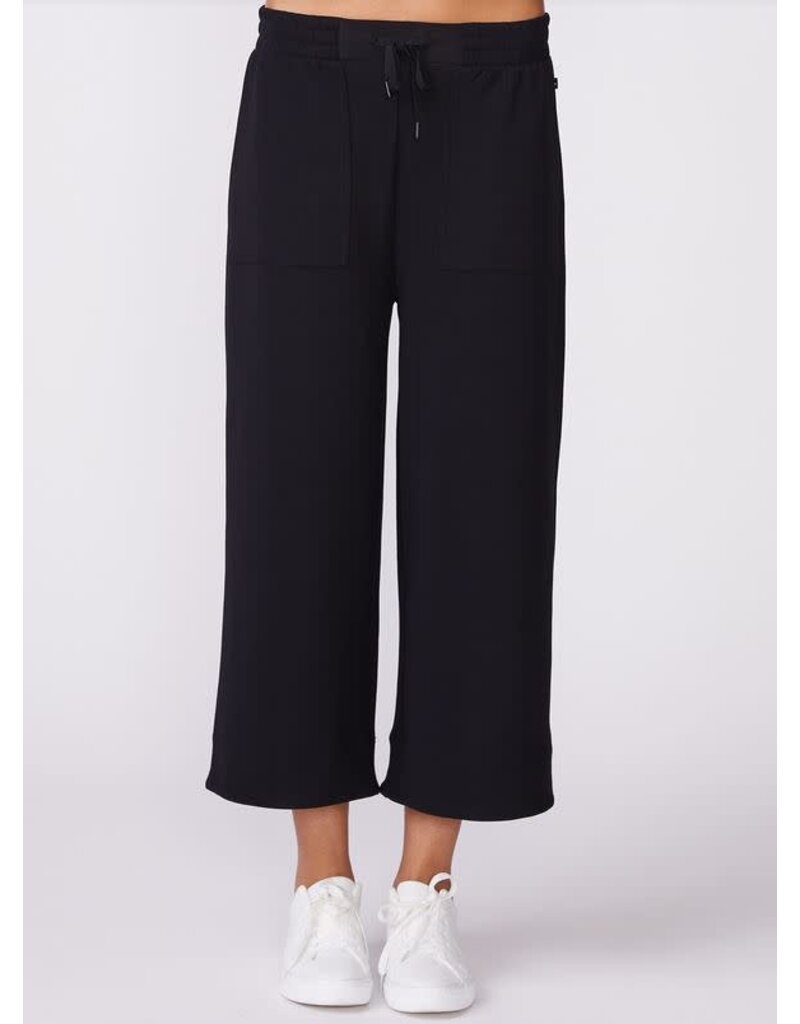 Thrive Societe Thrive Societe Patch Pocket Gaucho Pant Black