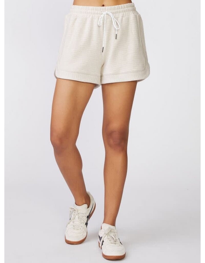 Thrive Societe Thrive Societe Easy Ottoman Short Oatmeal Heather