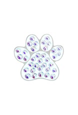 Navika White Paw Crystal Ball Marker