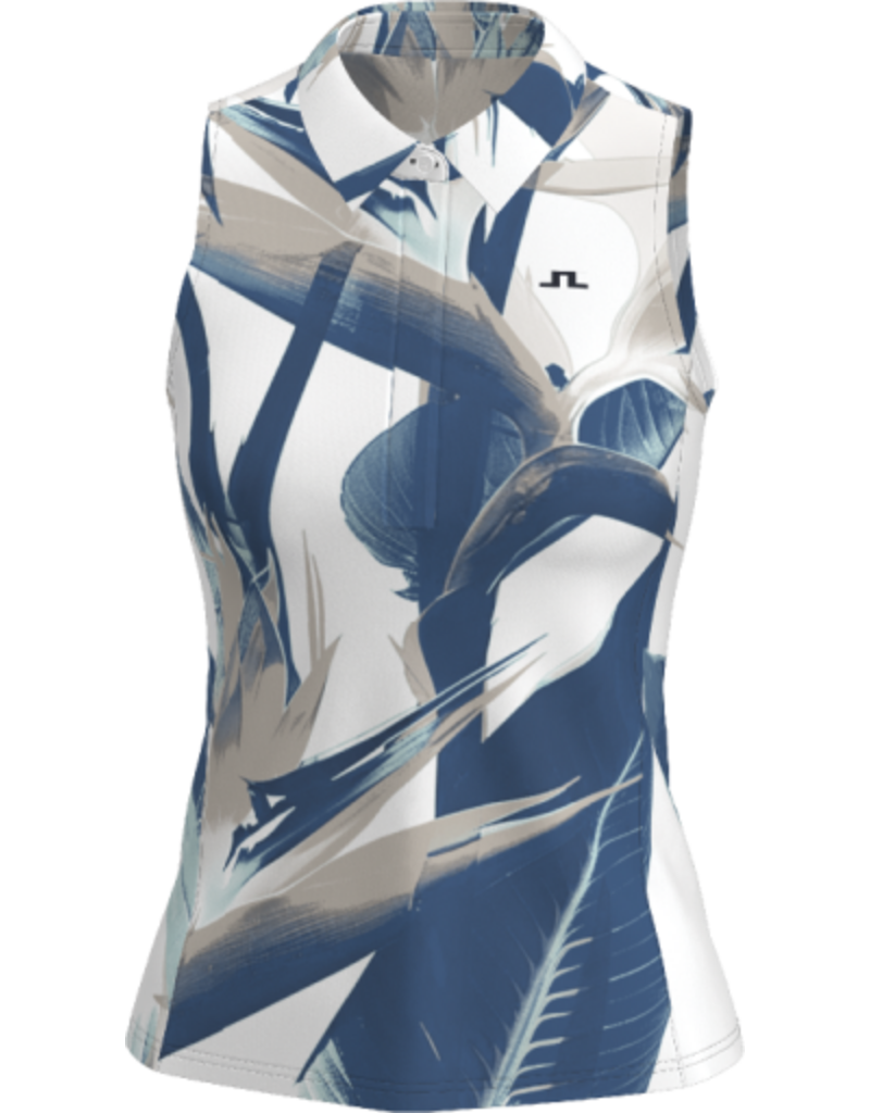 J.LINDEBERG - US J Lindeberg Dena Print Sleeveless Polo