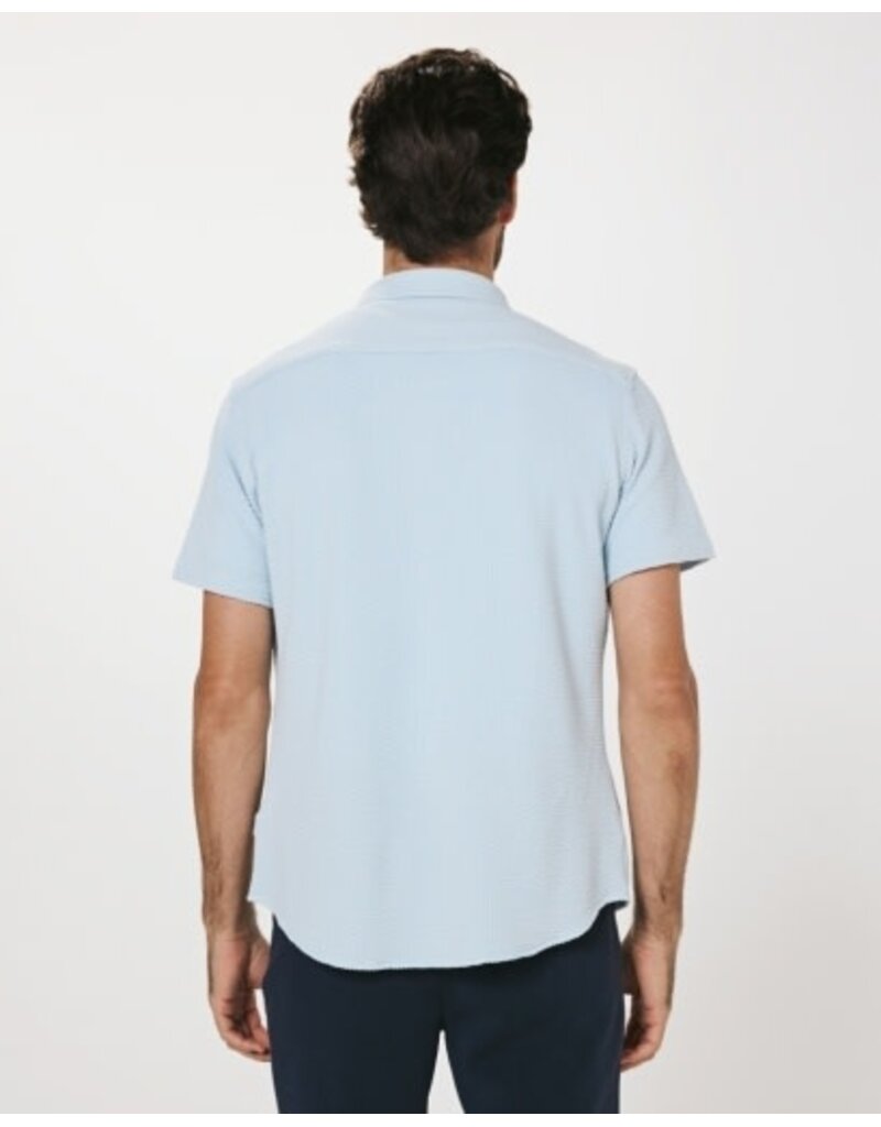 7 Diamonds 7Diamonds Bennet 4-Way Stretch Shirt Island Blue