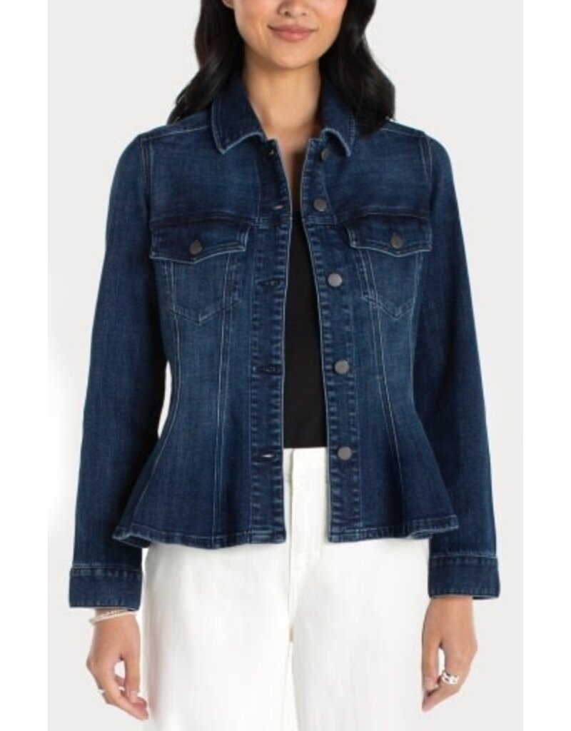 Liverpool Los Angeles Liverpool Fit and Flare Trucker Jacket