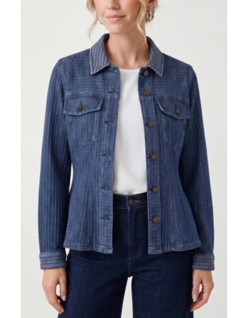 Liverpool Los Angeles Liverpool Fit and Flare Trucker Jacket
