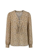Liverpool Los Angeles Liverpool Long Sleeve Lace Up Front Woven Blouse