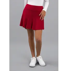 IBKul IBKul Flounce 16" Skort Ruby