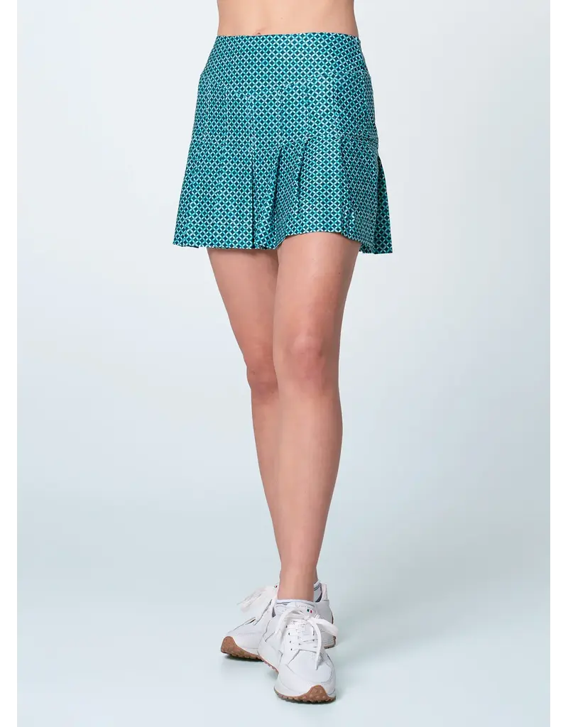 Lucky In Love Lucky in Love Winners Circle Skort Aquamarine 15.5"