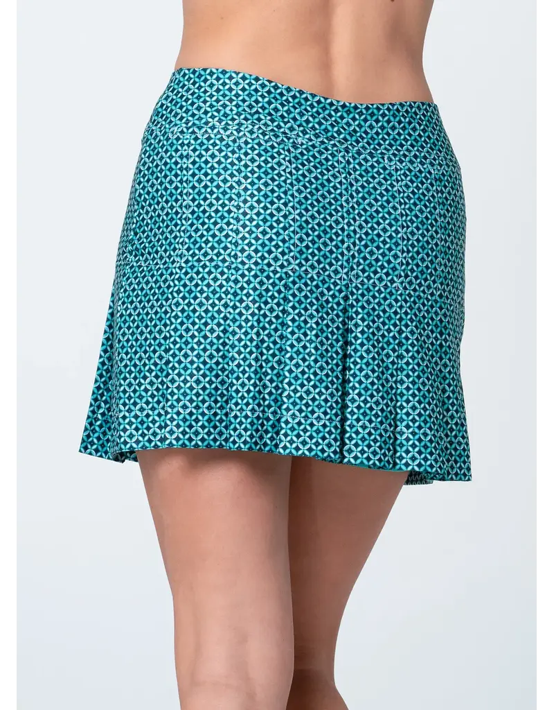 Lucky In Love Lucky in Love Winners Circle Skort Aquamarine 15.5"