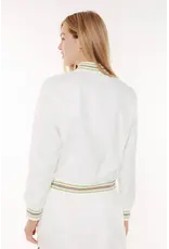 GGblue GGblue Margaux Bomber White Royale