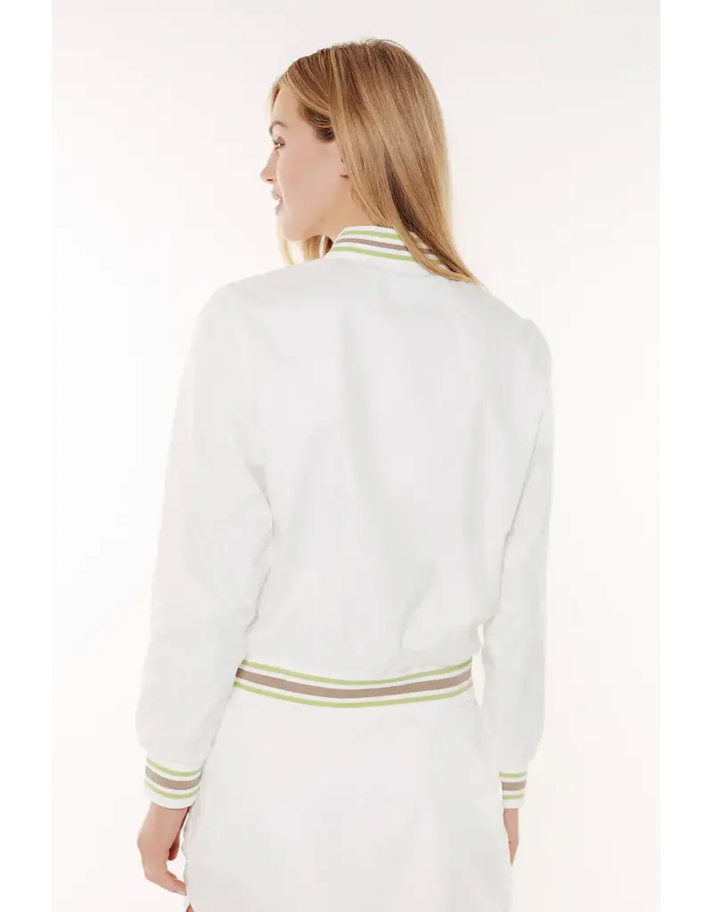 GGblue GGblue Margaux Bomber White Royale