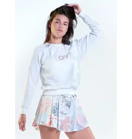 Lucky In Love Lucky in Love Love Pullover White