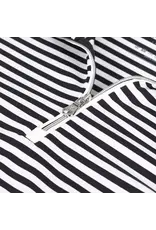 LOHLA Sport Lohla Sport The Malak Striped Long Sleeve Quarter Zip Navy Sample XXL