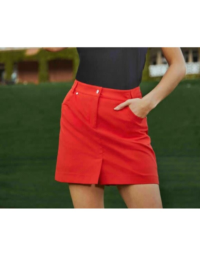 LOHLA Sport Lohla Sport The Shorter Stellar Stretch Skort Red Sample Size 4